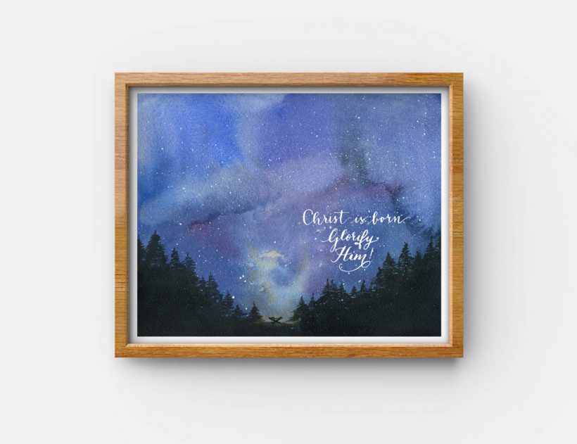 Christ is Born Glorify Him