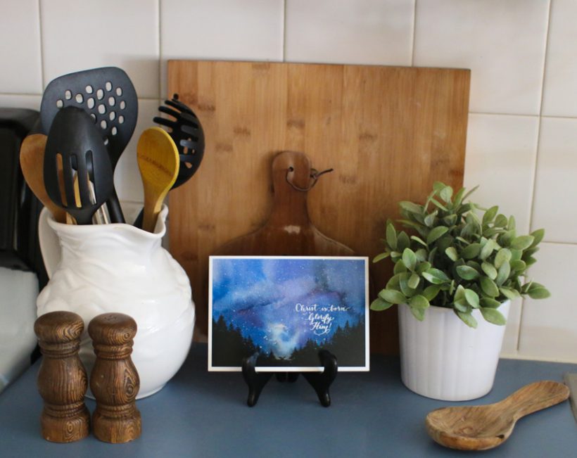 Christ is Born Print 1