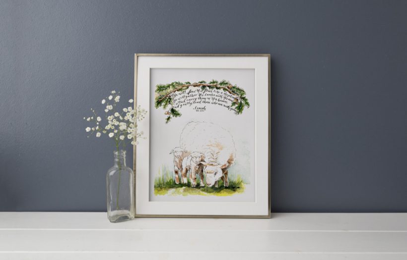 He will feed his flock 3