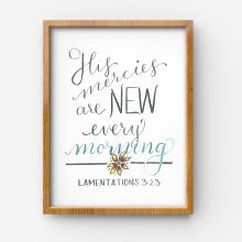 His Mercies are New 1