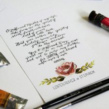 Lenten Postcard Set 1