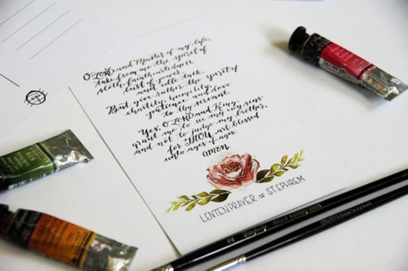 Lenten Postcard Set 1