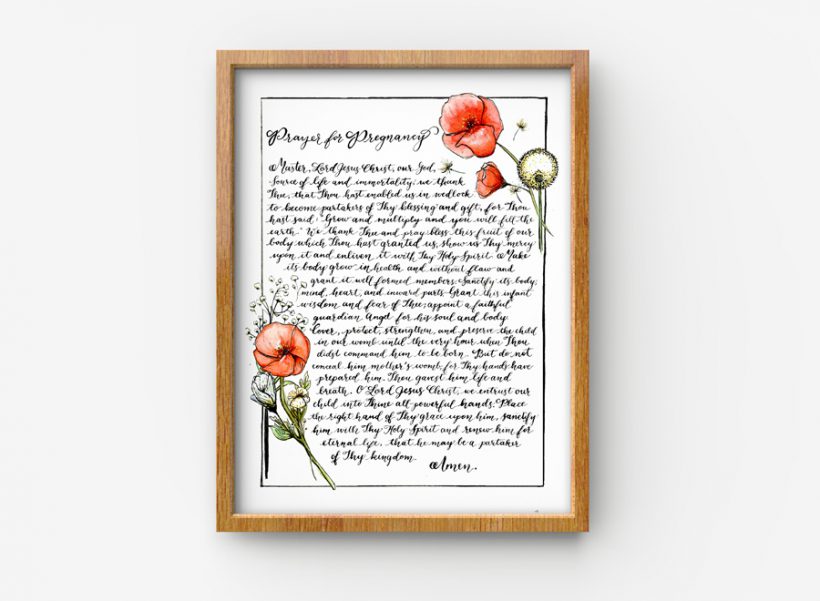 Pregnancy Prayer 1