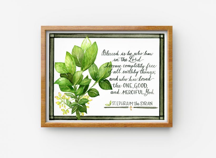 St Ephraim Syrian Pistacio Green 1