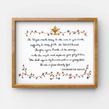 The Virgin Cometh Today